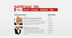 Desktop Screenshot of impremac.com